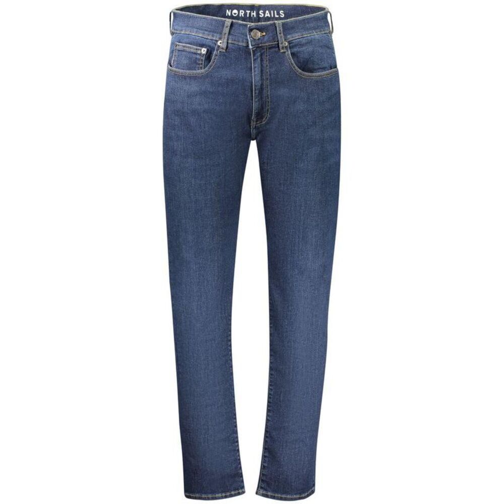 North Sails Cotton Denim Jeans Men Blue Bottoms